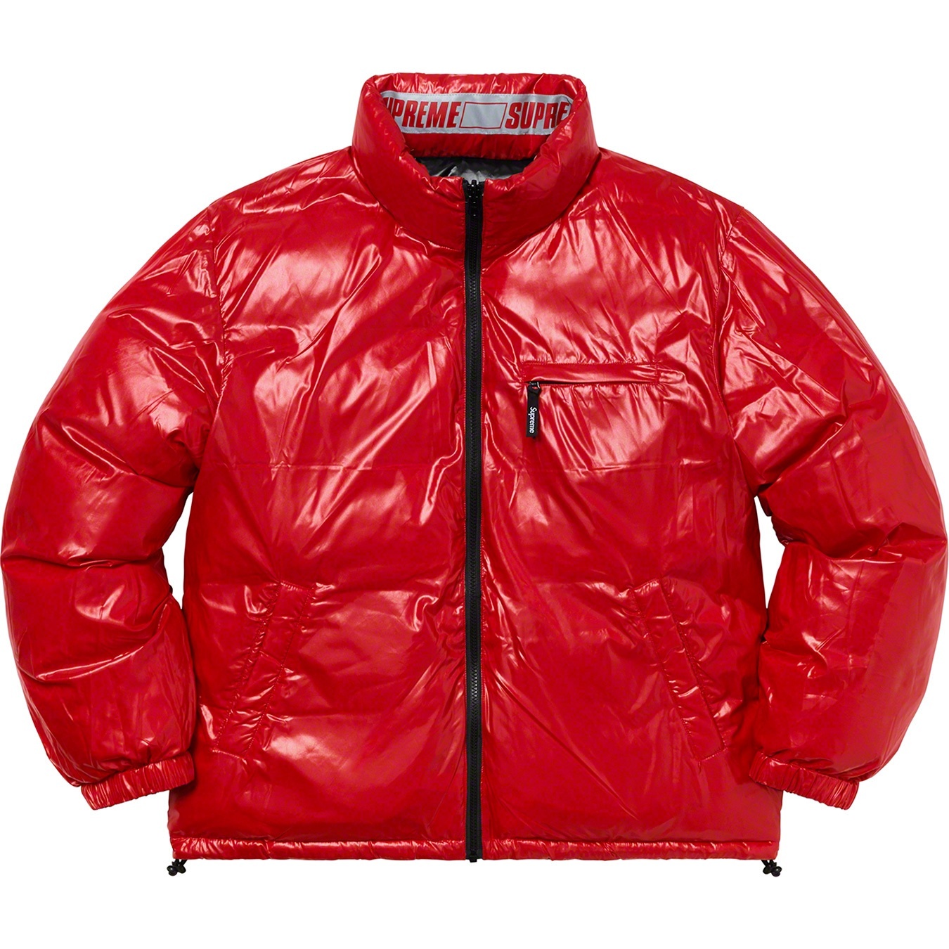 Shiny Reversible Puffy Jacket view 14